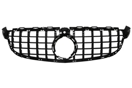 Mercedes-C63-GTR-Grill-W205-2018-2020-Blanksvart