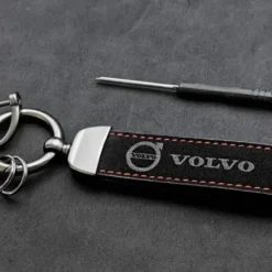 Volvo-Alcantara-Nyckelring