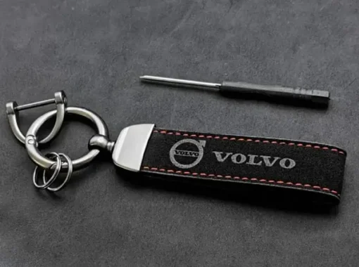 Volvo-Alcantara-Nyckelring