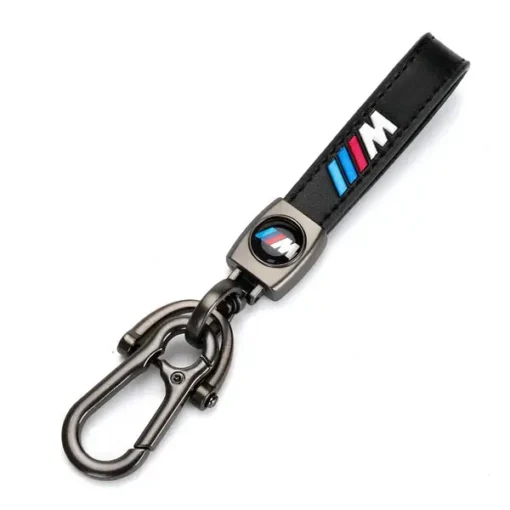 BMW-M-Performance-Nyckelring-Läder