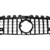 Ge din A-Klass W177 ett AMG-inspirerat uttryck med denna blanksvarta GTR-style grill – perfekt för modern bilstyling.