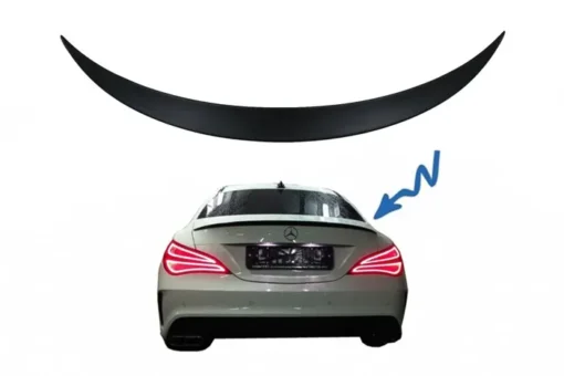 Mercedes-CLA-Vinge-Spoiler-W117-Mattsvart-2013-2018