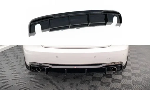 Audi-A5-8T-Diffuser-Maxton-Design-Blanksvart