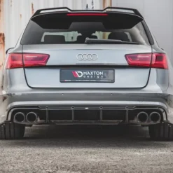 Audi-A6-C7-Diffuser-S6-Facelift-Maxton-Design-Gloss-Black