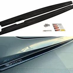 BMW-E60-E61-Side-Skirts-Maxton-Design-Blanksvart