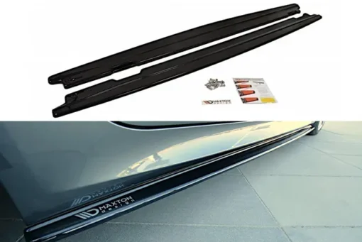 BMW-E60-E61-Side-Skirts-Maxton-Design-Blanksvart
