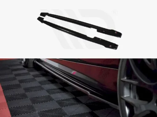 BMW-E81-E87-Side-Skirts-Maxton-Design-Blanksvart