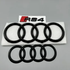 Audi-RS4-Emblem-Svarta-Ringar-