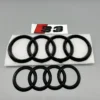 Audi-S3-Emblem-Ringar-Svarta
