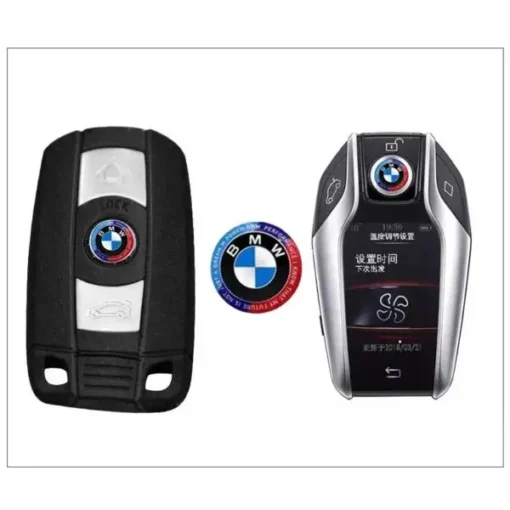BMW-Nyckel-emblem-50årsjubileum-11mm-2pack