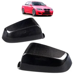 BMW E60/E61 spegelkåpor i äkta kolfiber – lyfter din bil med högklassig finish och sportig premiumdesign.