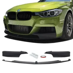 BMW F30/F31 Frontläpp i mattsvart – ger din 3-serie ett sportigare och bredare utseende med perfekt passform och enkel montering.