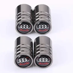 Audi Ventilhattar Krom Smoke 4-Pack – Elegant Finish & Skydd för Alla Audi-Modeller