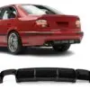 Blanksvart M Sport-diffuser till BMW E39 för M5 och M-styling, som ger bilen en aggressiv och exklusiv bakre look.