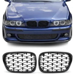 Svarta diamantnjurar till BMW E39 som ger bilen ett sportigt och exklusivt utseende.