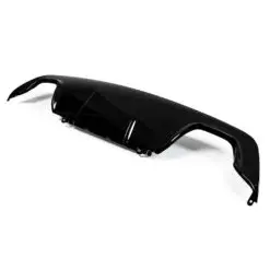 Blanksvart diffuser till BMW E60 och E61 M Sport som ger bilen en sportigare och mer aggressiv bakdel med exklusiv OEM+ känsla.