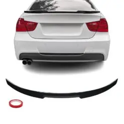 Spoilervinge BMW E90 M4 Design Blanksvart