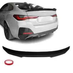 PSM vinge för BMW 4-Serie G26 Gran Coupé som ger bilen en aggressiv sportlook samt förbättrad aerodynamik och stabilitet.