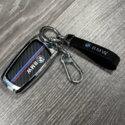 Nyckelring Till BMW Kolfiber M Färgad