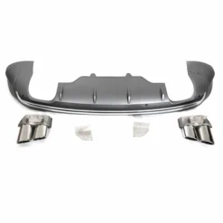 Sport diffuser till Audi Q5 8R 2008–2012 med dubbla avgaspipor och aggressiv design