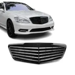 Grill till Mercedes S-Klass W221 (2009–2013) som ger bilen en elegant, modern och exklusiv frontdesign.