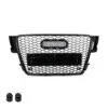 RS-look honeycomb grill till Audi A5/S5 B8 2007–2011 – ger ett sportigt och exklusivt utseende fram.
