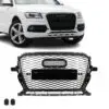 RS honeycomb grill monterad på Audi Q5/SQ5 8R facelift (2012–2017) för en aggressiv och modern look.