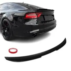 Blanksvart spoilervinge till Audi A7/S7 C7 2010–2018 – ger ett sportigt och exklusivt bakutseende.