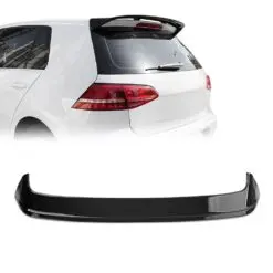 Blanksvart takspoiler till VW Golf MK7 Hatchback (2013–2019) som ger bilen en sportig, stilren och aggressiv bakprofil.