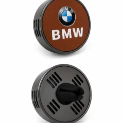 BMW bil doft aroma brun med logotyp för ventilationsgaller.