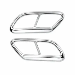 Volvo V60 S60 dubbla ändrör utblås kromade – elegant finish och exklusiv bakdesign för en stilren Volvo-look.